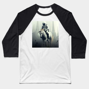 Astronaut and Horse Baseball T-Shirt